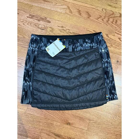 Smartwool Dresses & Skirts - Smartwool Women’s Smartloft 60 Skirt Charcoal Size L NWT Insulated Merino